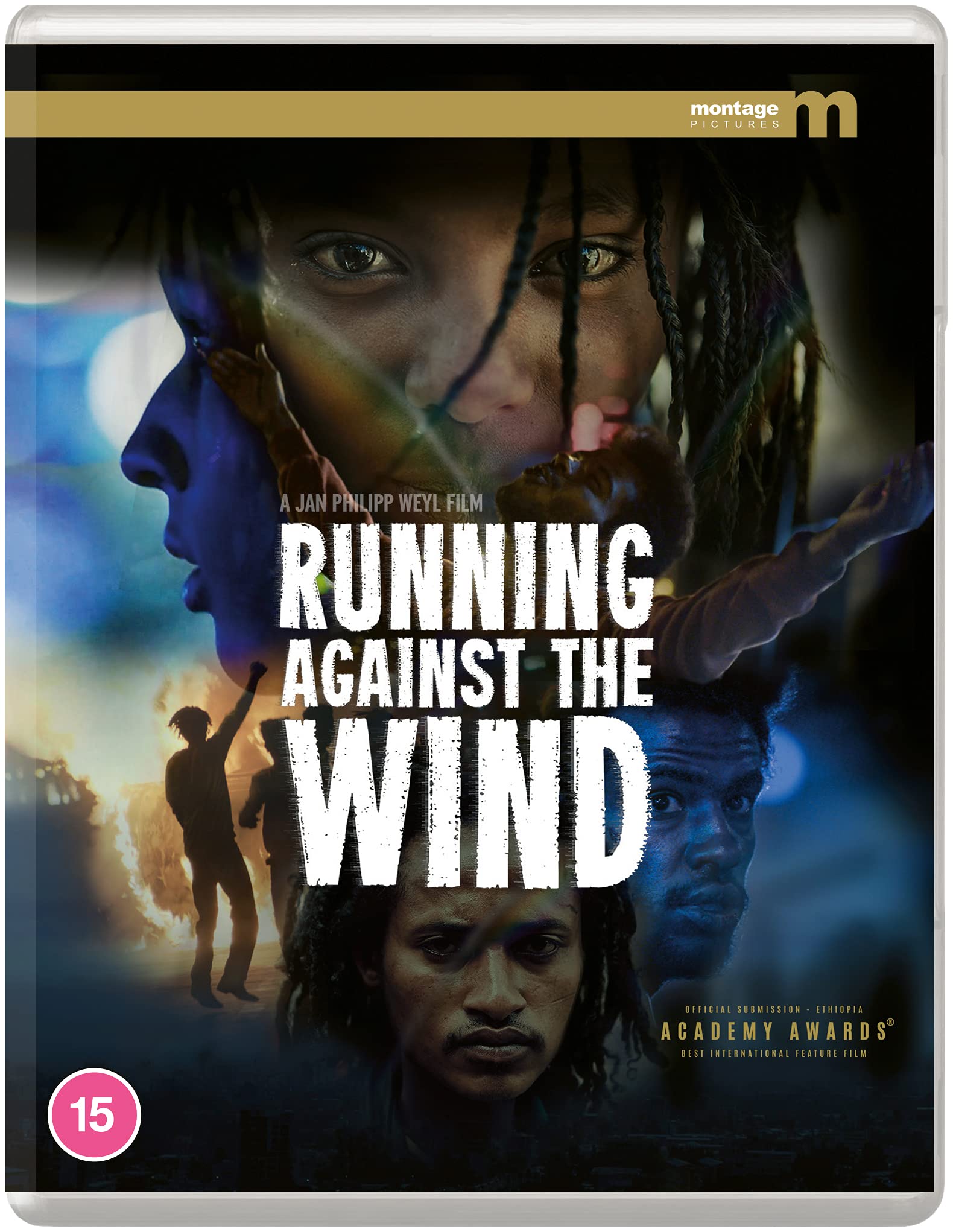 RUNNING AGAINST THE WIND Blu-ray Montage Pictures película drama etíope en formato físico