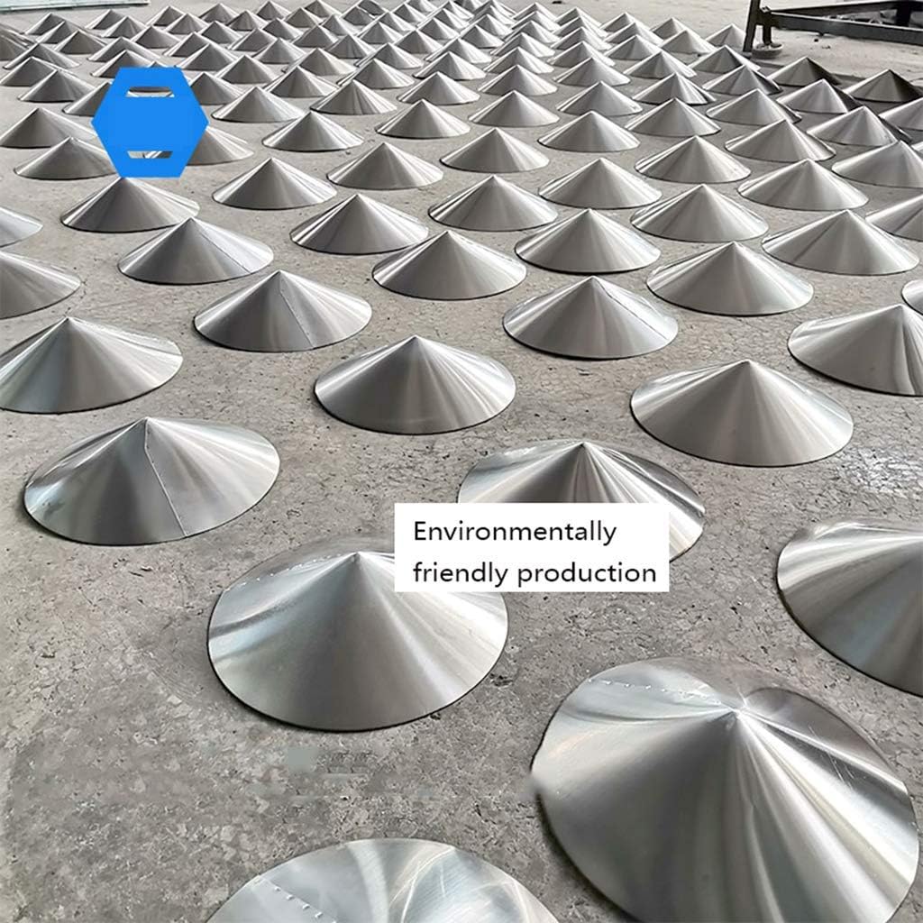Chimney Cowl, Stainless Steel Pipe Rain Cover Protector Cap Ending Roof Cowl for Ducting Ventilation Cap Rain Hat Hood (145mm)