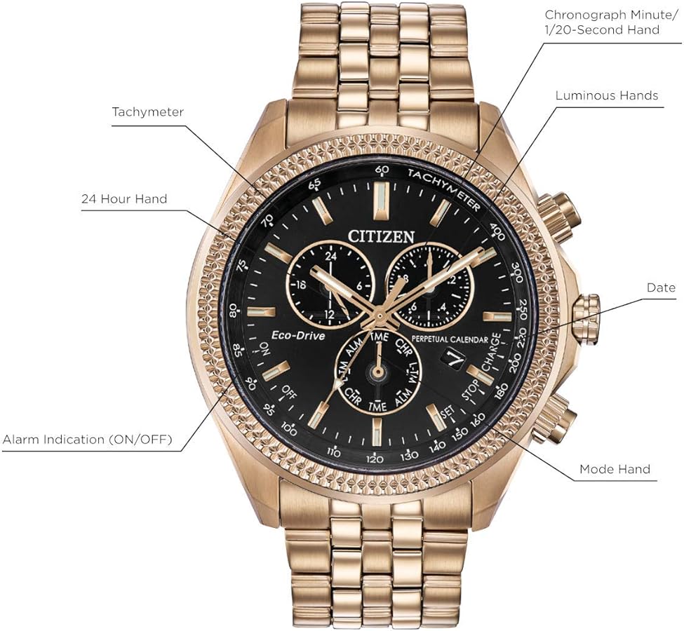 CITIZEN エコドライブ 腕時計 ローズゴールド　ジャンク品 Amazon.co.jp: Citizen Brycen エコドライブムーブメント メンズ