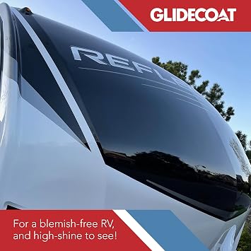 RV Ceramic Coating - 120ml - Wax Alternative for Campers, Travel Trailers & 5th Wheels - Up to 2 Years UV Protection, Super Hydrophobic Surface Repels Contaminants, Better-than-new Shine