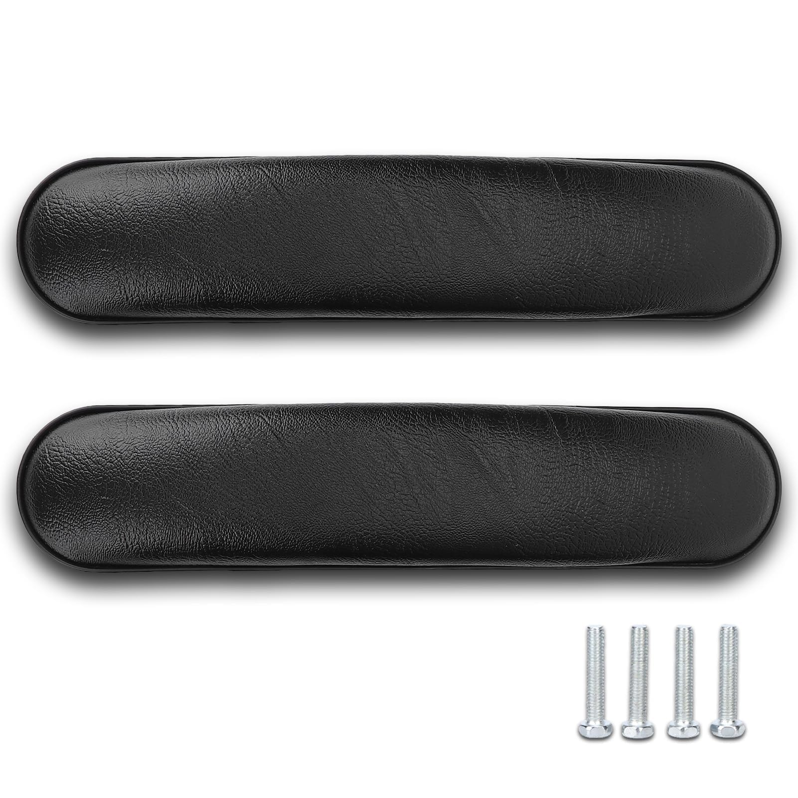 Funda para Reposabrazos De Silla De Ruedas, 2 Uds 26x5,5cm Funda Acolchada Universal Reposabrazos De Cuero PU Almohadillas Acolchadas cómodas reposabrazos de sillas de Ruedas para Niños Adultos