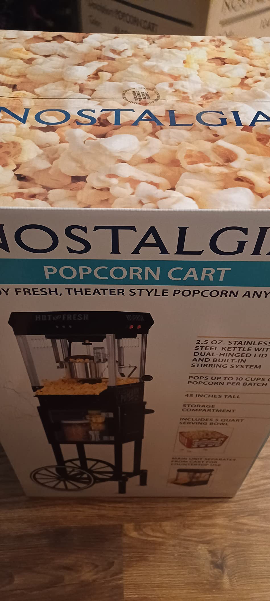 Cute Popcorn Machine!