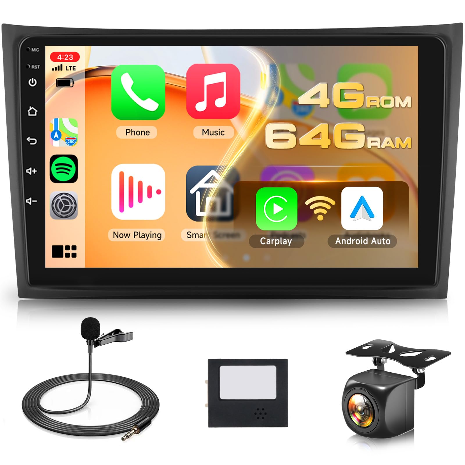 Amazon.com: 4GB+64GB Android Stereo for Volvo XC90 2004-2013 Radio
