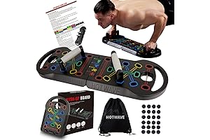 HOTWAVE Portable Push Up Board Fitness