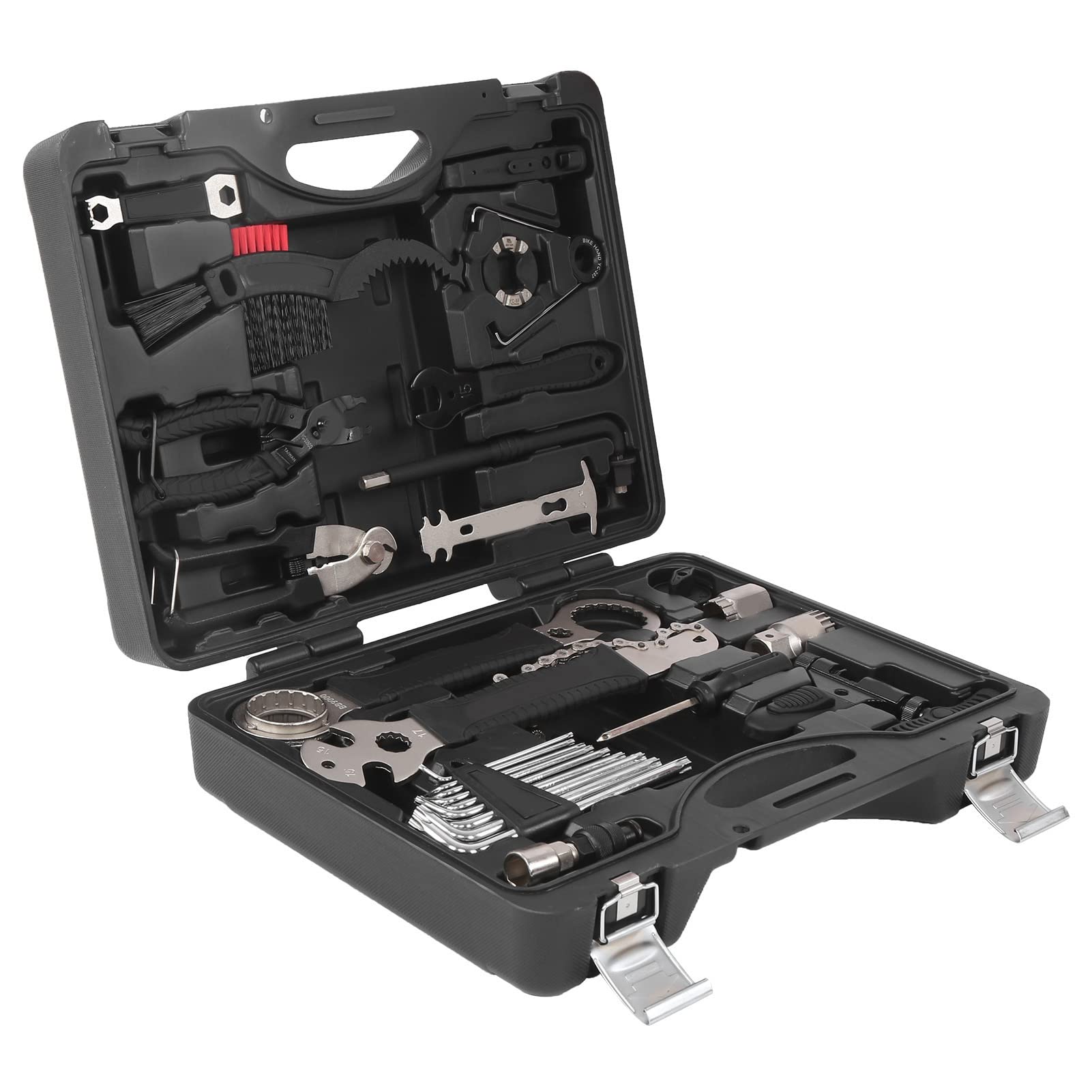 Kit D'Outils de Réparation de Vélos, Ensemble D'entretien Durable et Complet pour les Mécaniciens Domestiques, Vélos de Montagne et de Route, Acier allié, 20 Outils