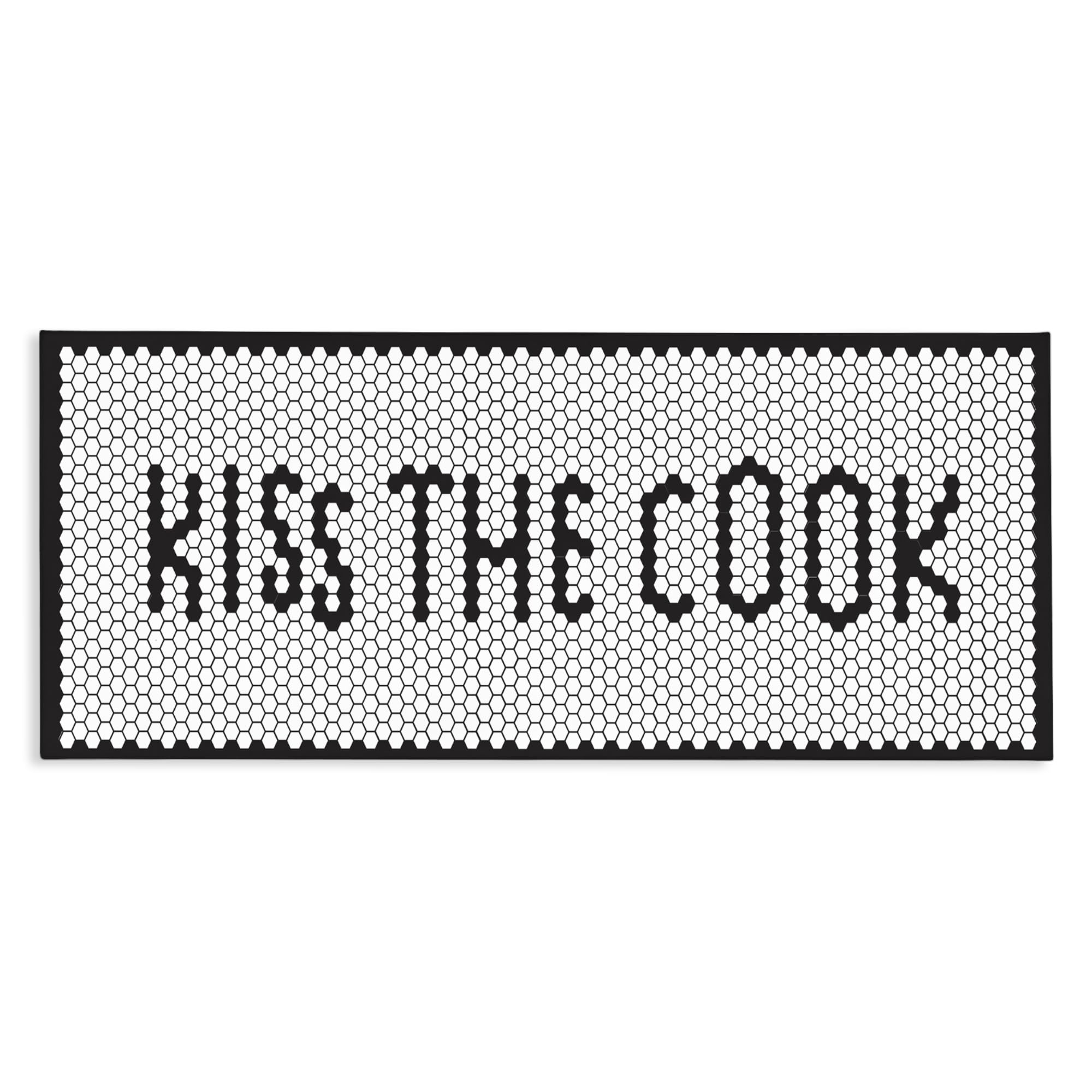 Stupell Industries Unframed 'Retro Kiss The Cook'| Canvas Art
