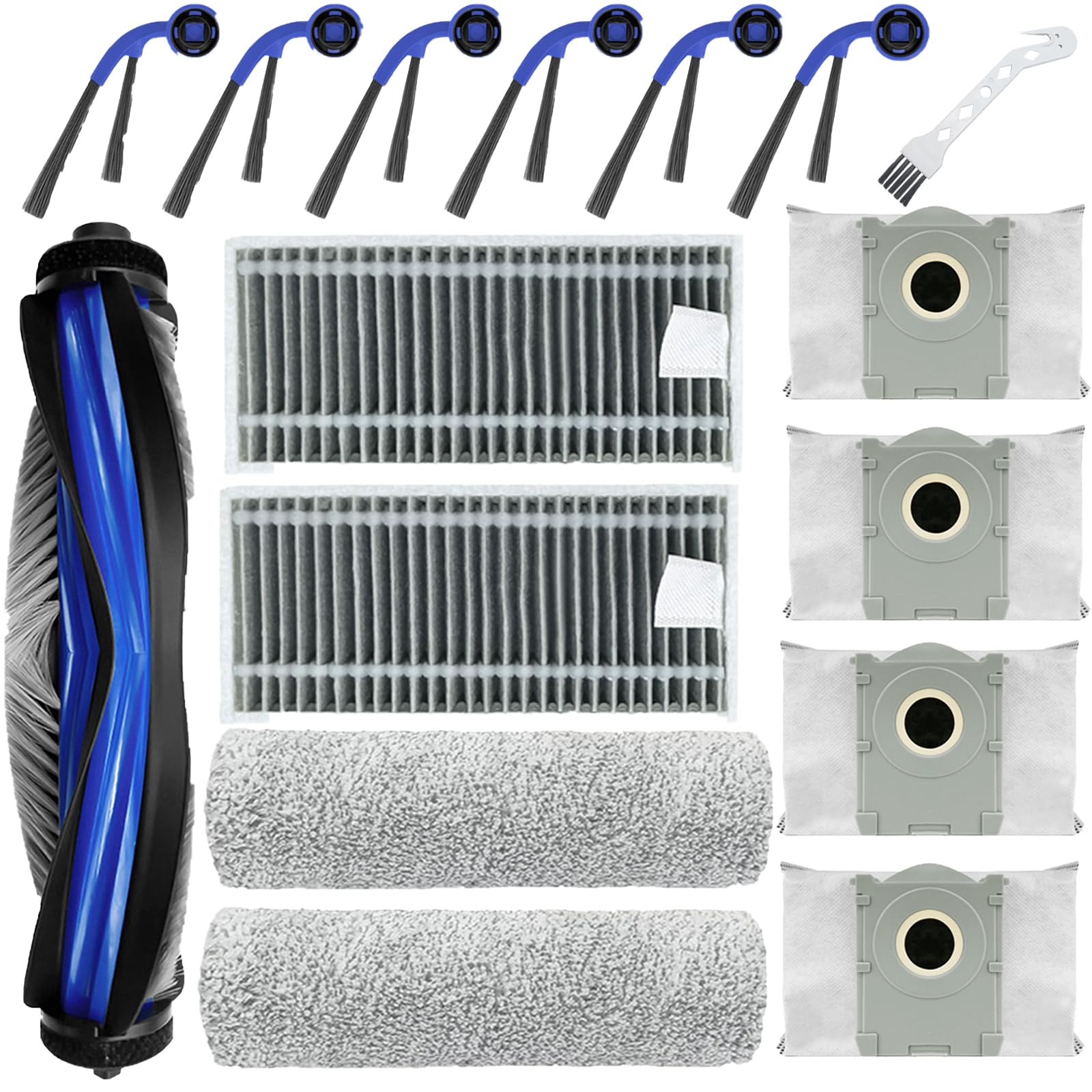 Amazon.com: Odashen 16 PCS Replacement Accessories Kit for Ecovacs