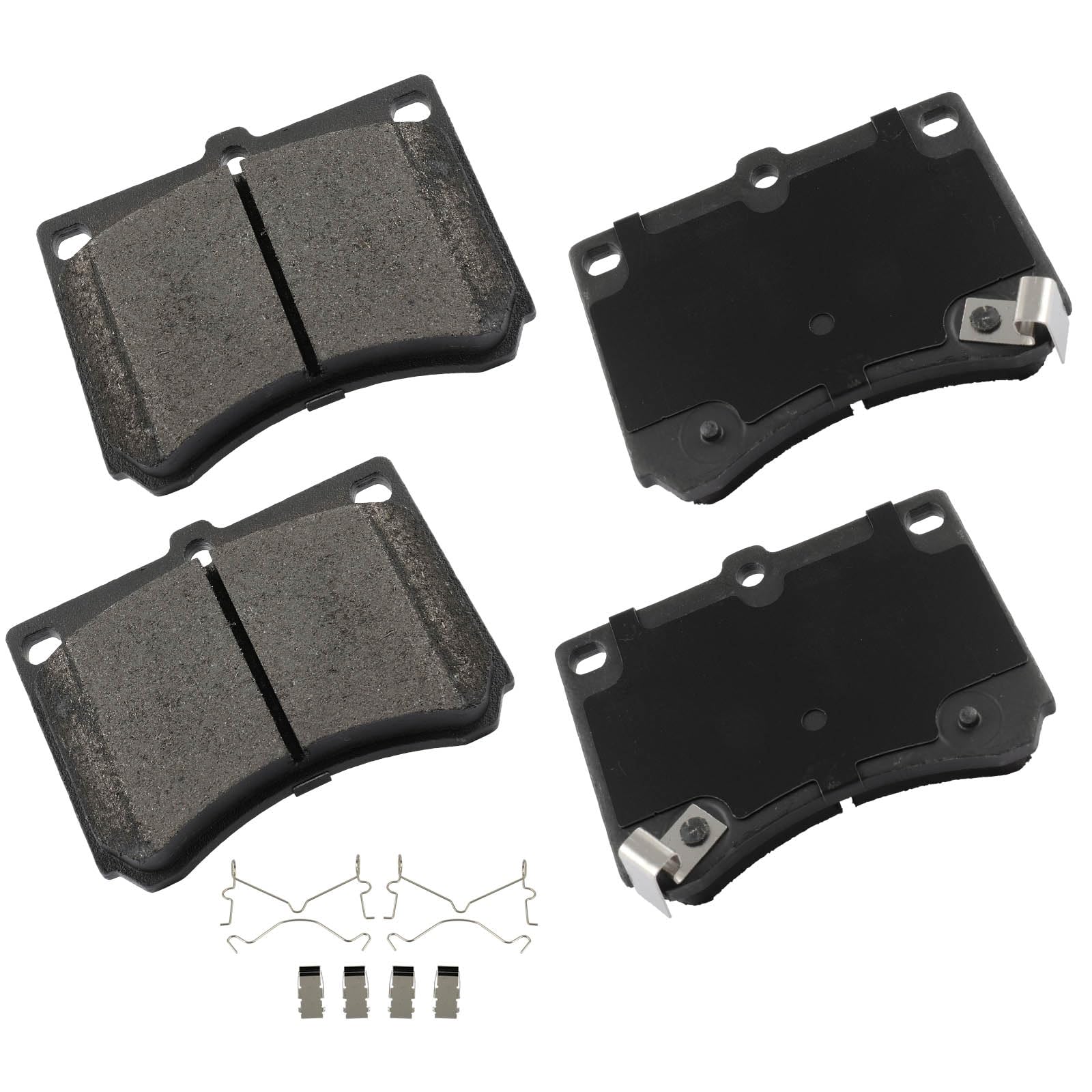 cciyu D473 Front Metal Disc Brake Pads Kit For Ford For Escort 1994-2003,For Mazda For MX-3 1992-1996,For Mazda For Protege 1990-1998,For Mercury For Tracer 1991-1999