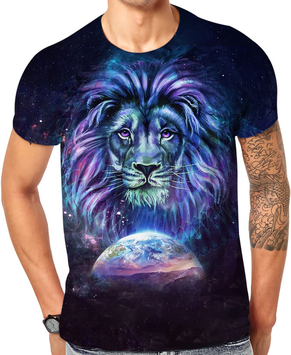 CndeyikeMen's Graphic T Shirts - Soft Fitted Cool Design Graphic Tees