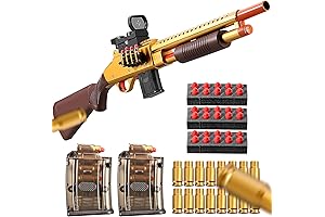 Realistic Pump Action Dart Foam Blaster with Scope