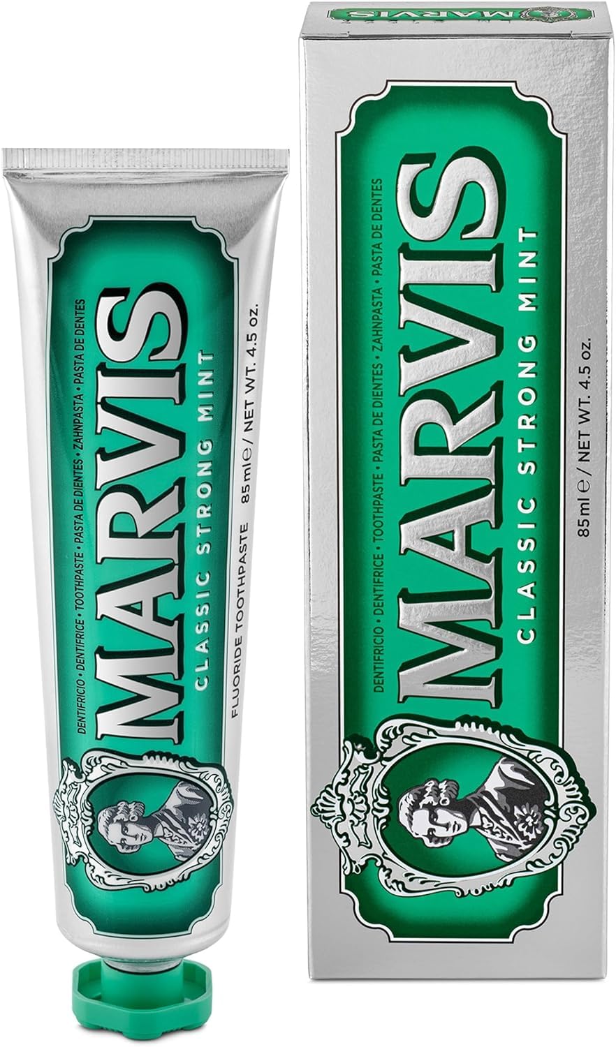 Marvis Classic Strong Mint Toothpaste, 1 x 85 ml