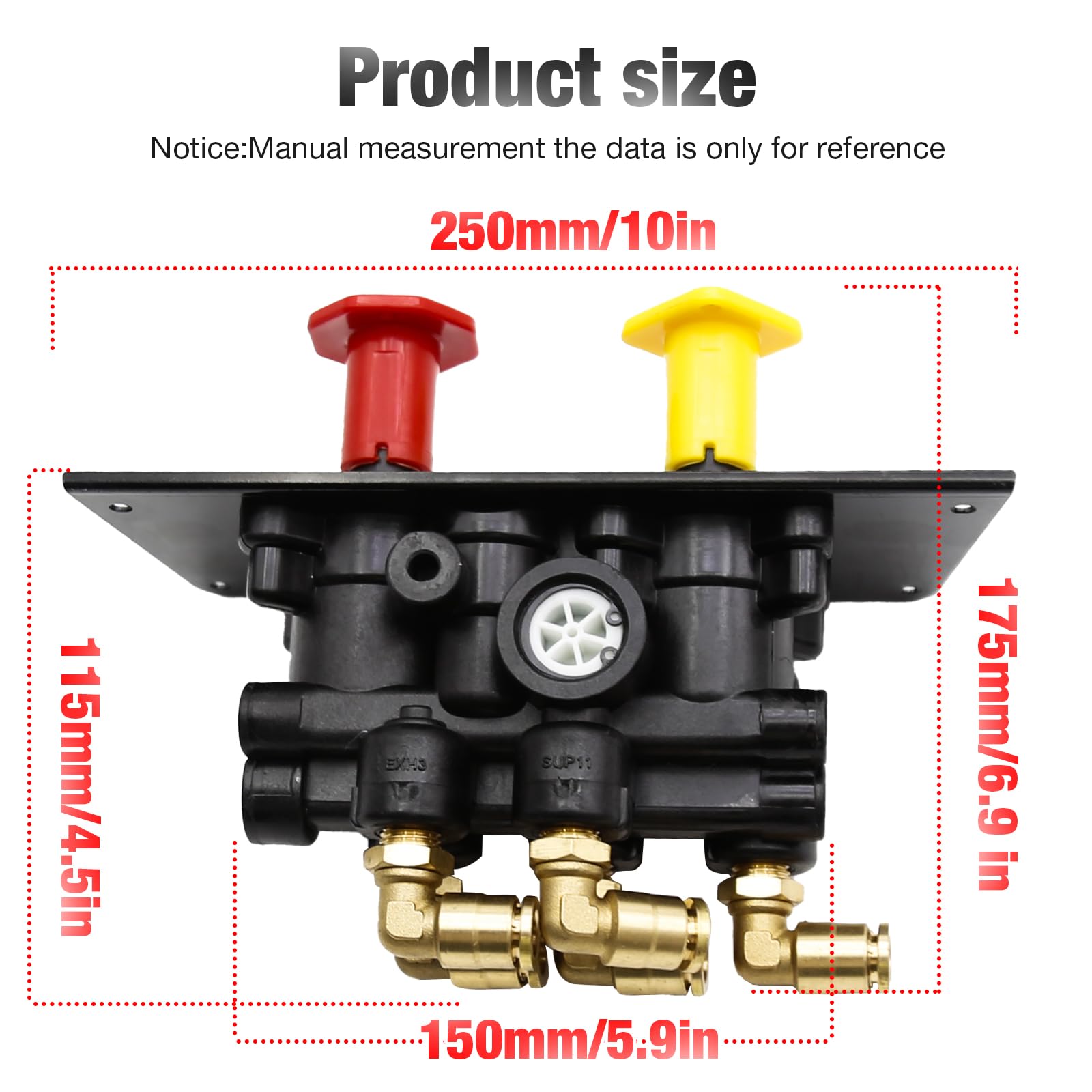 りゅ Amazon.com: AIVWUMOT Dash Control Brake Valve 5013293 801631
