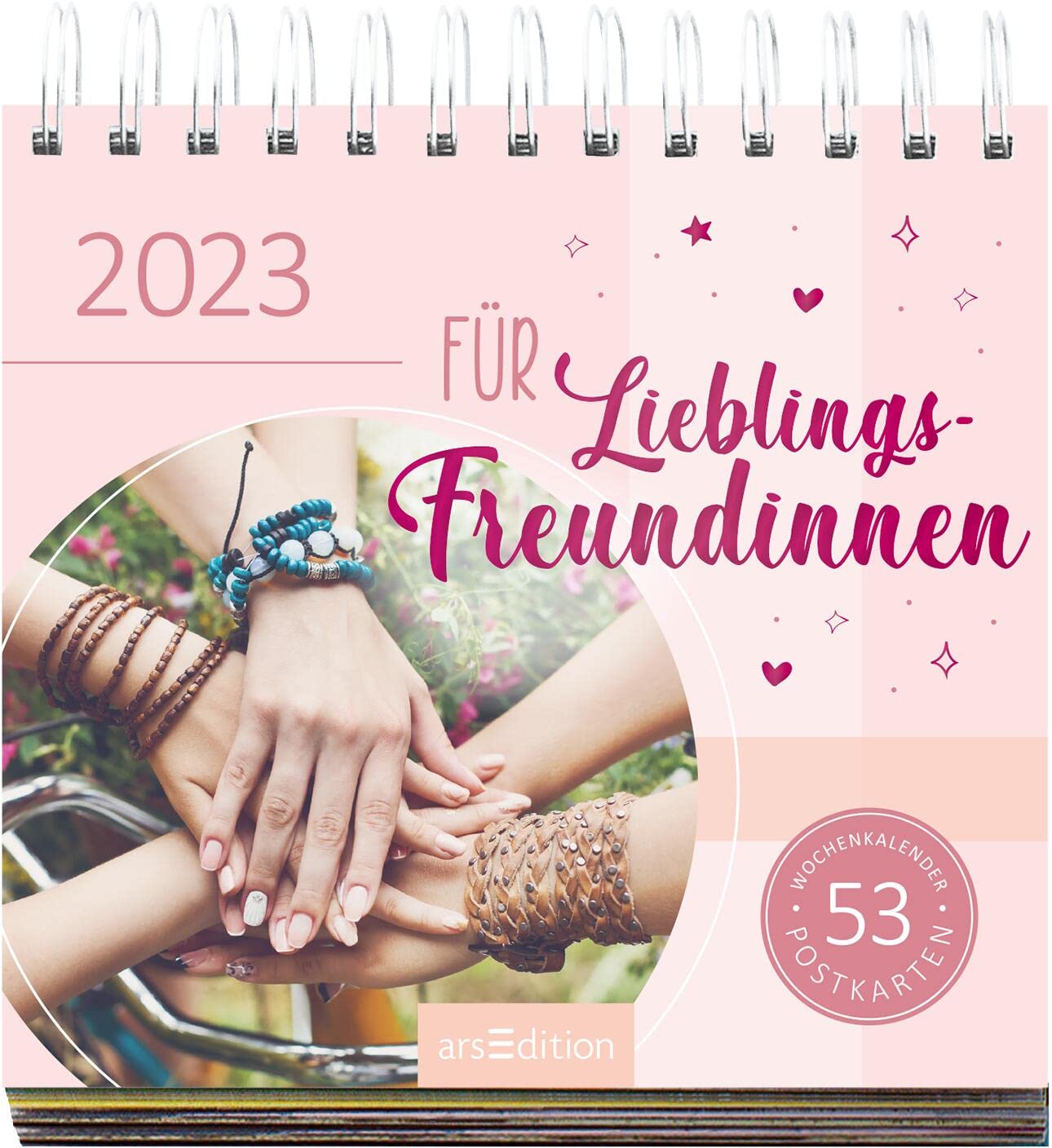 Display Postkartenkalender 2023: Mit 20 x 3 Ex. | Wochenkalender 2023, 53 Postkarten zum Abtrennen und Verschicken