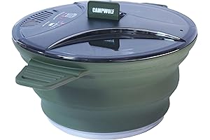 Collapsible and Portable Outdoor Hiking Cook Pot