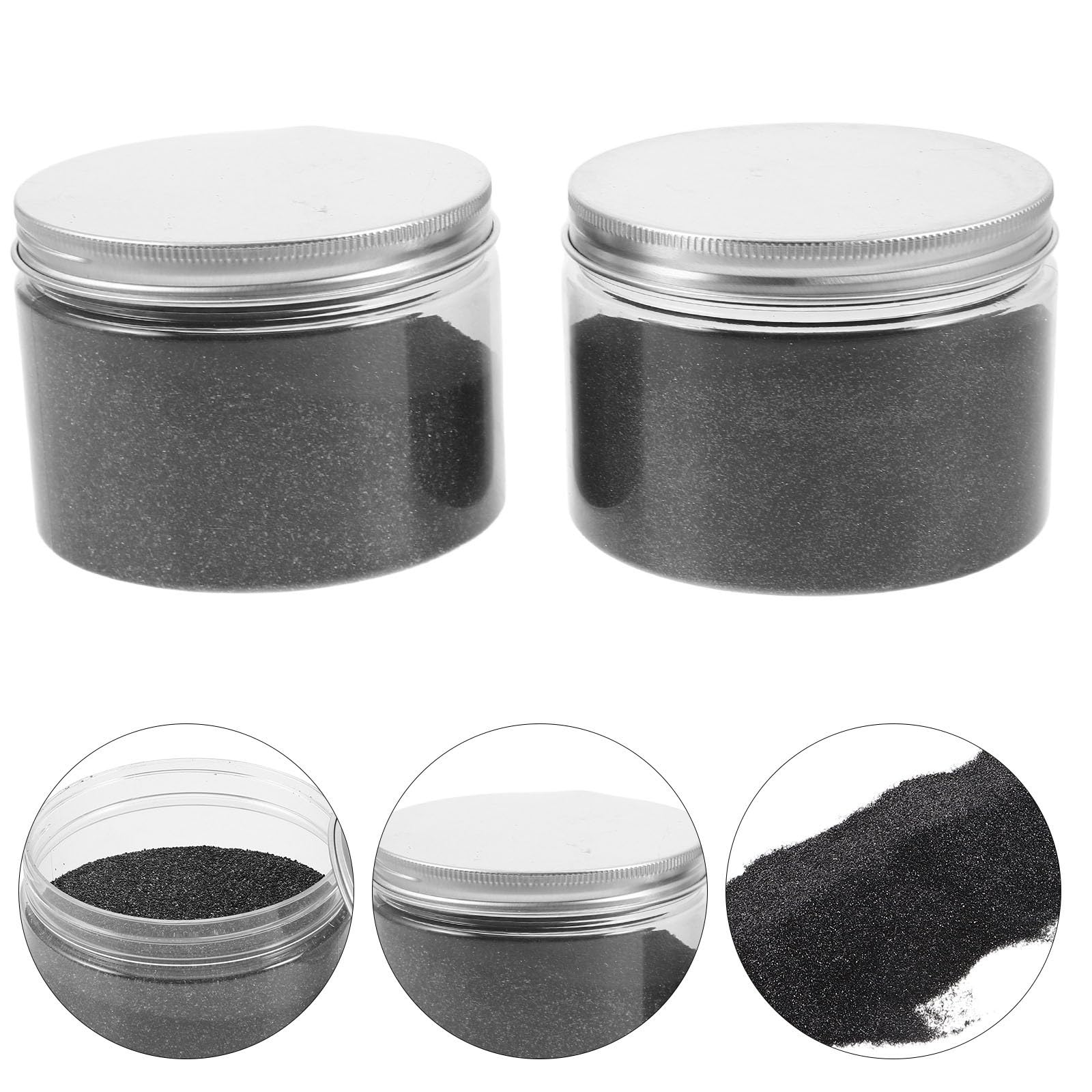 Graniglia per Lucidatura Roccia 60/80 Grit Diamante 2 Box 500g | Tumbler, Finitura Stabile e Sbavatura, Uso su Gioielli e Lavorazioni Pietra