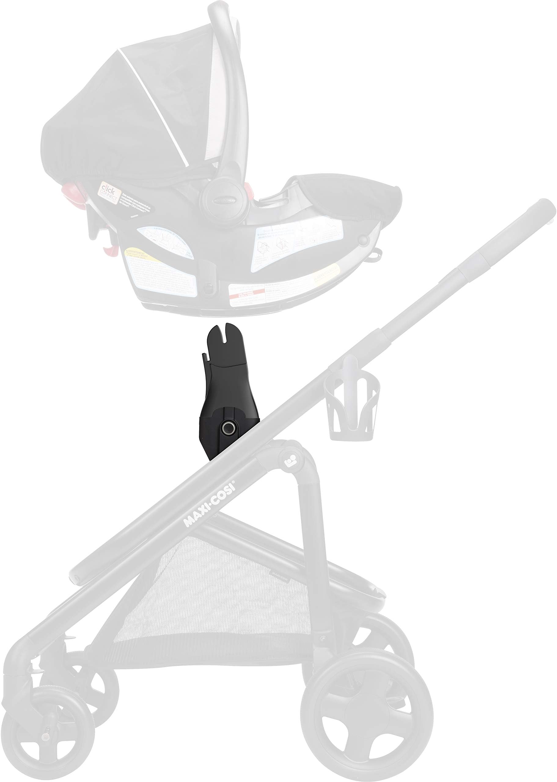 Maxi-Cosi Adapter for Select Maxi-Cosi® Strollers and Graco® Car Seats, Black