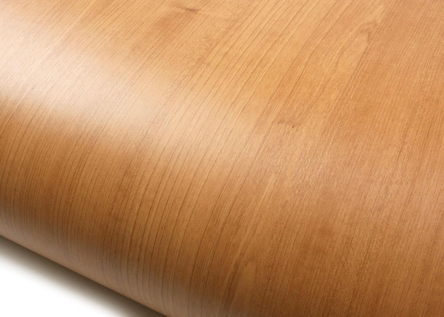 ROSEROSA Peel and Stick Faux Cherry Wood Architectural Film Self-Adhesive Vinyl Film Wallpaper Door Wrap Counter Top Border Mirror Molding Trim WD008