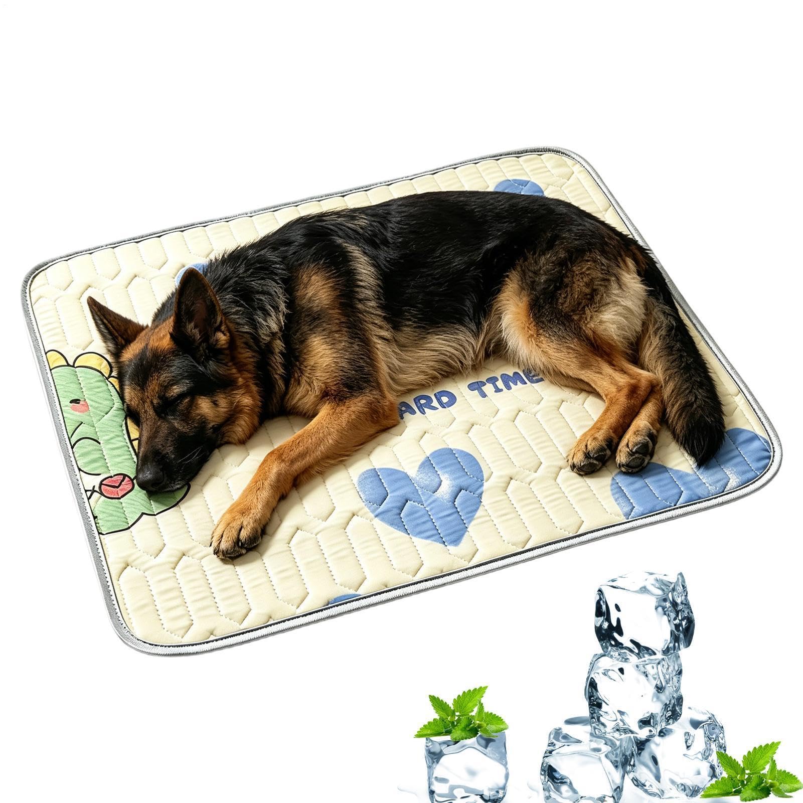 Cojín portátil para dormir mascotas que sufren calor en jaulas y perreras