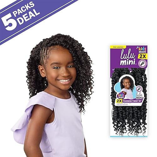 Miniatura 7 de Sensationnel extensiones de cabello - sb 2x passion twist 10 lulu miniloop