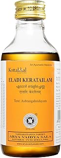 Kottakkal ayurveda® Eladi Keratailam - 200 ml | For Skin and Hair, Prepared in Coconut Oil Base Price In India