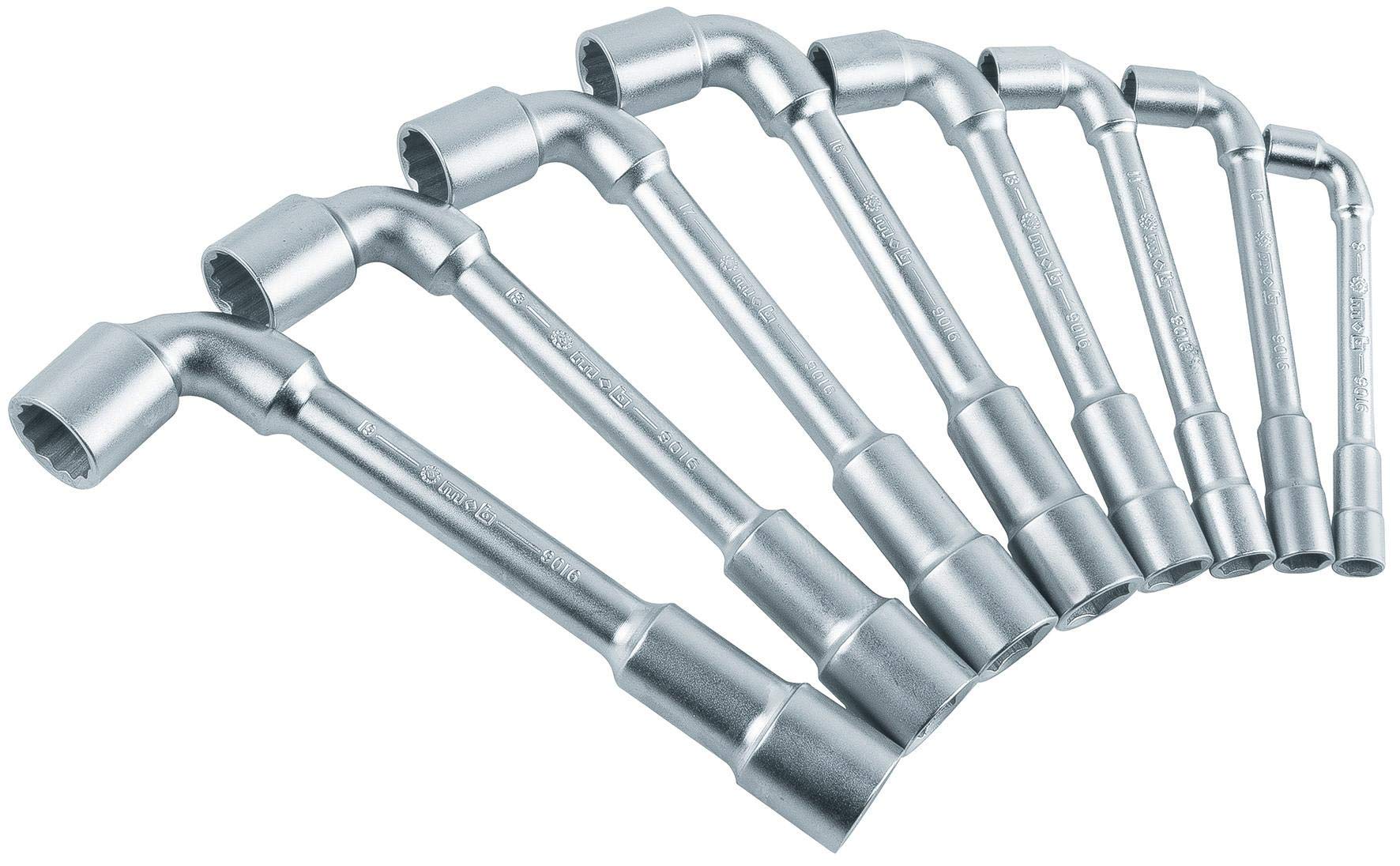 MOB Outillage 9015000101 Coffret de 8 Clés à pipe débouchées 6 x 6/8 à 19 mm