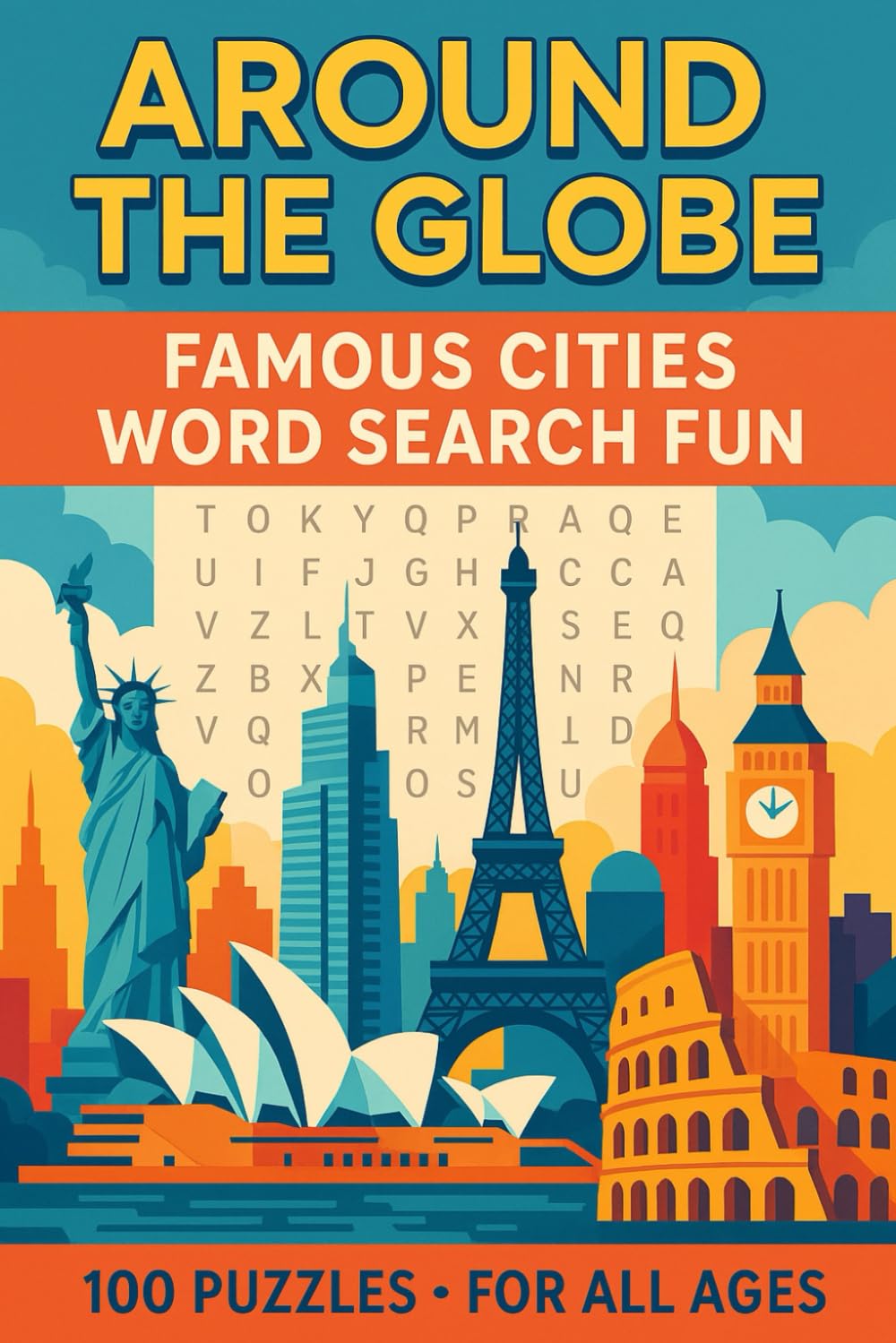 Around the Globe: Famous Cities Word Search Fun