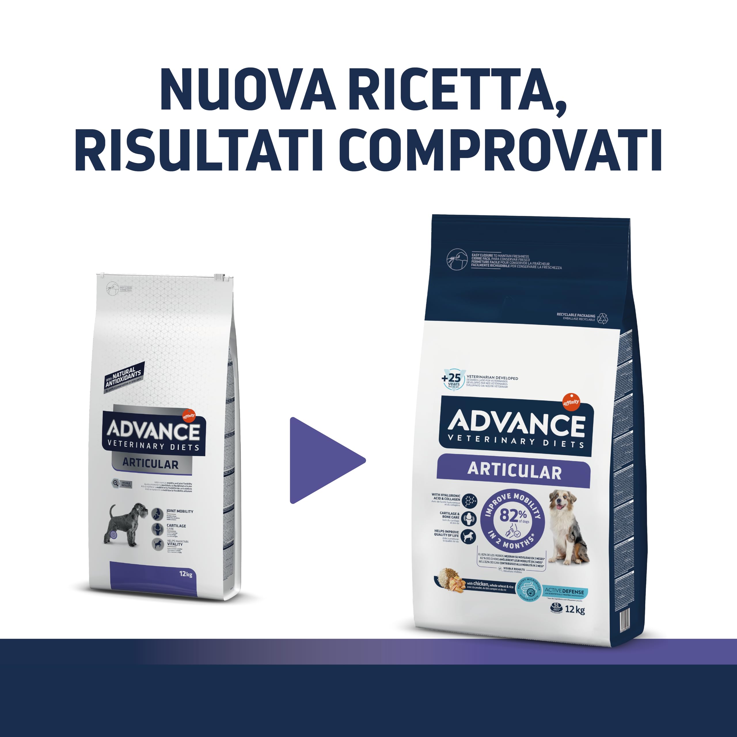 Advance Veterinary Diets - Articular - Cibo per Cani con Problemi Articolari - 12kg