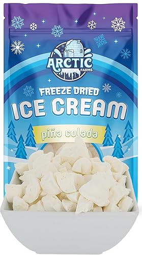 Miniatura 77 de Arctic Farms Brocas de helado liofilizadas empaquetadas y en caja, no se derrite (mezcla napolitana, 2.5 onzas)