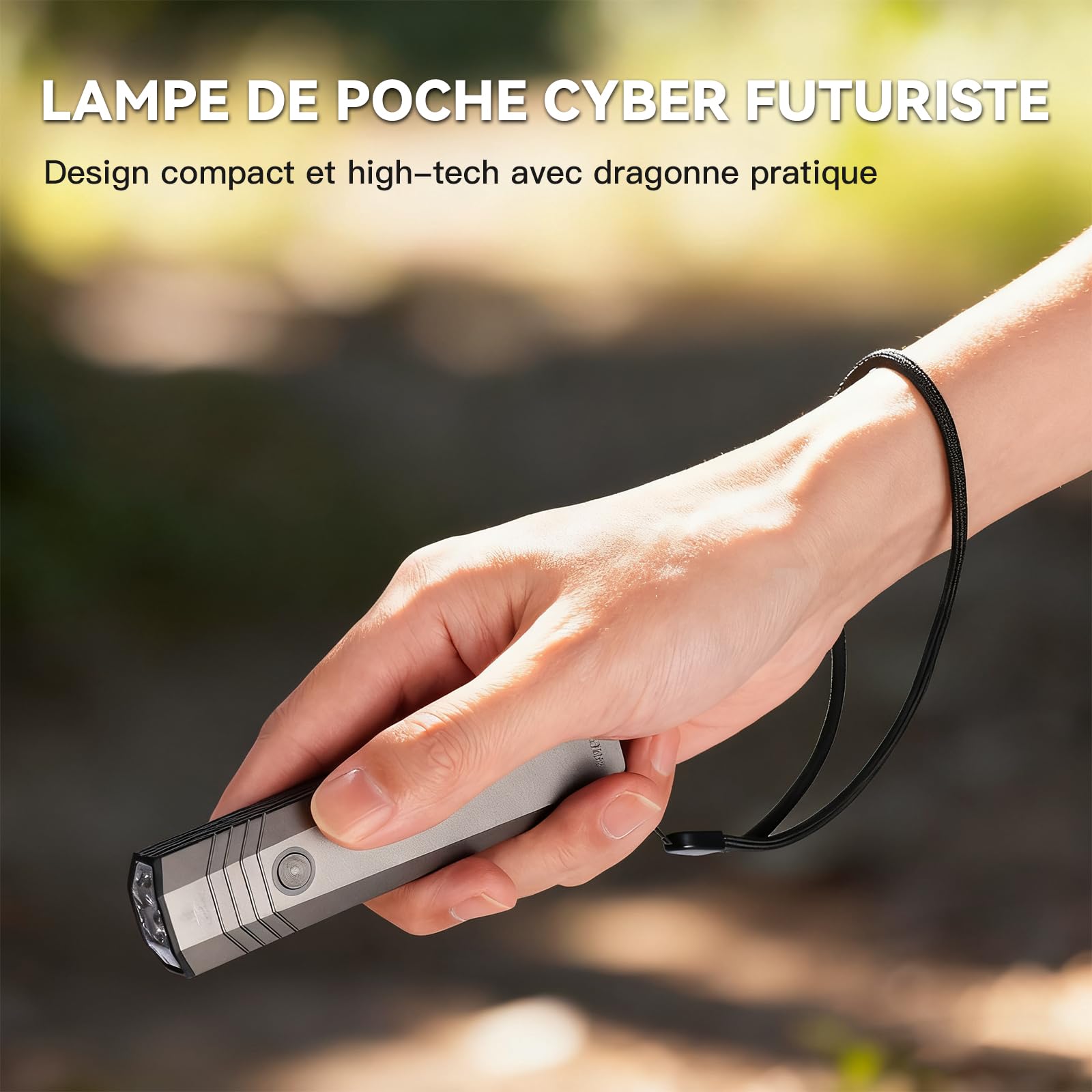 Lampe Torche Sofirn ST1 1500 Lumens – Rechargeable USB-C, étanche IPX7 – Portée 226m, 5 Modes – Pour Randonnée, Urgences, Balades - 3