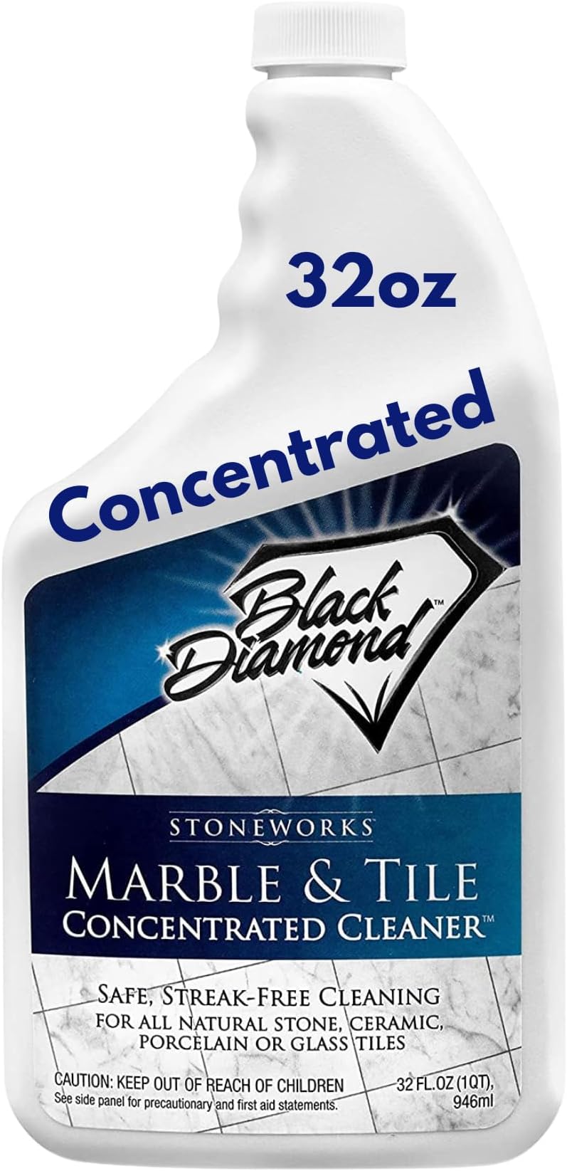 Black Diamond MTC QT Marble and Tile Floor Cleaner, 32-Ounce