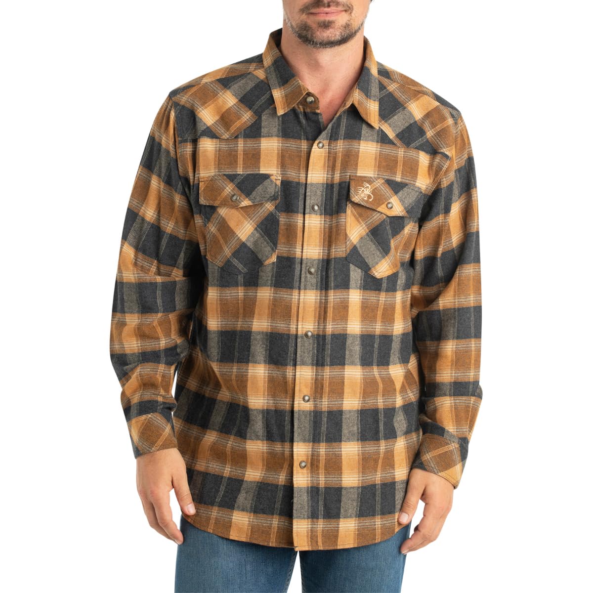 Men's Shotgun Western Flannel Shirt