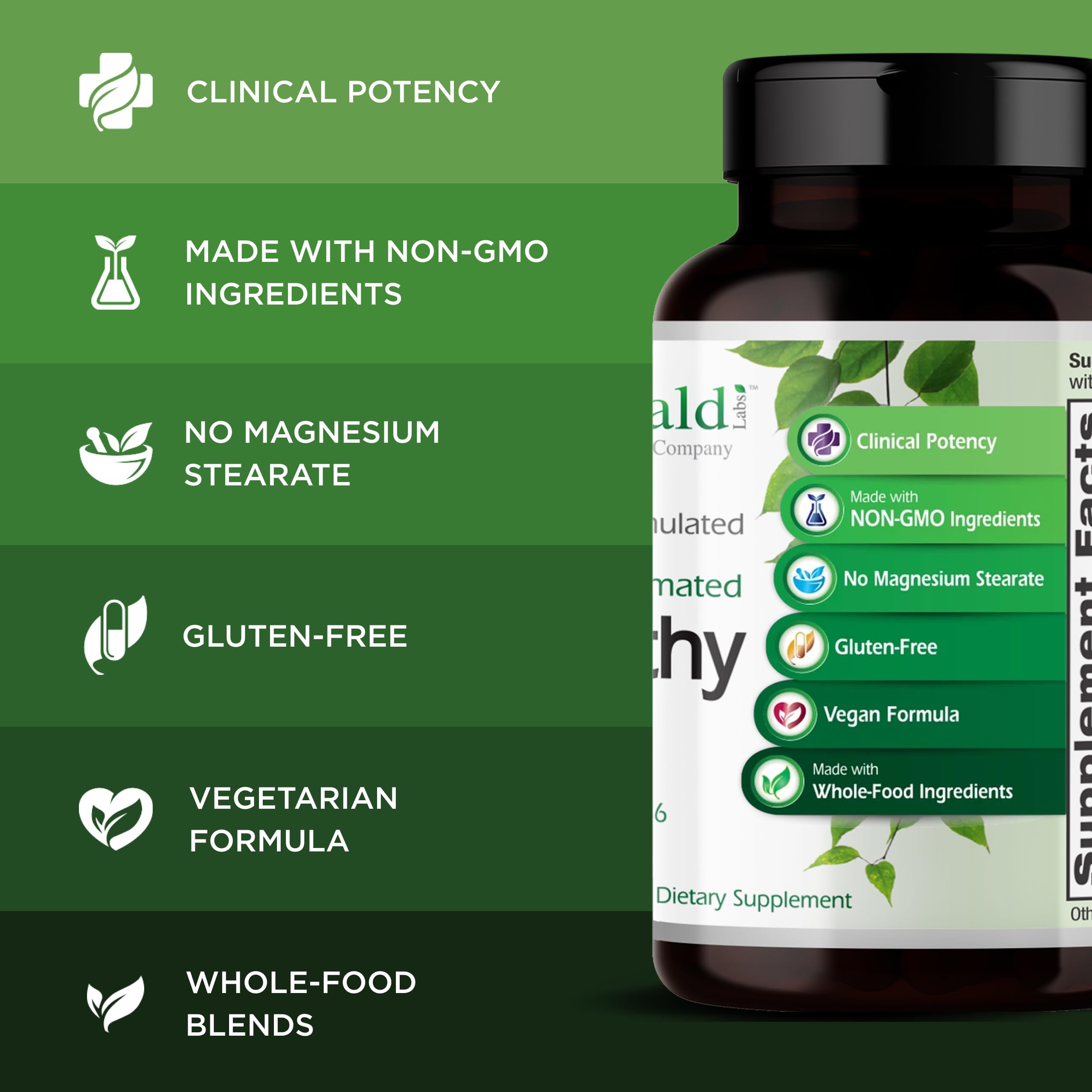 EMERALD LABS B-Healthy, 120 Capsules — Amazon image 4