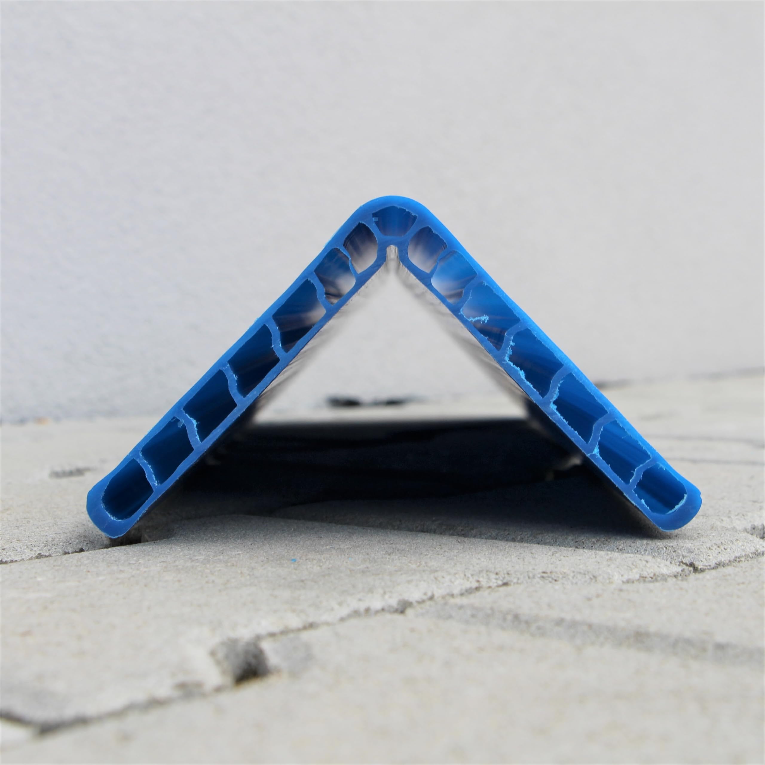 (10x) Kantenschutzwinkel 1.200 mm – Blau, 120 x 120 x 12 mm