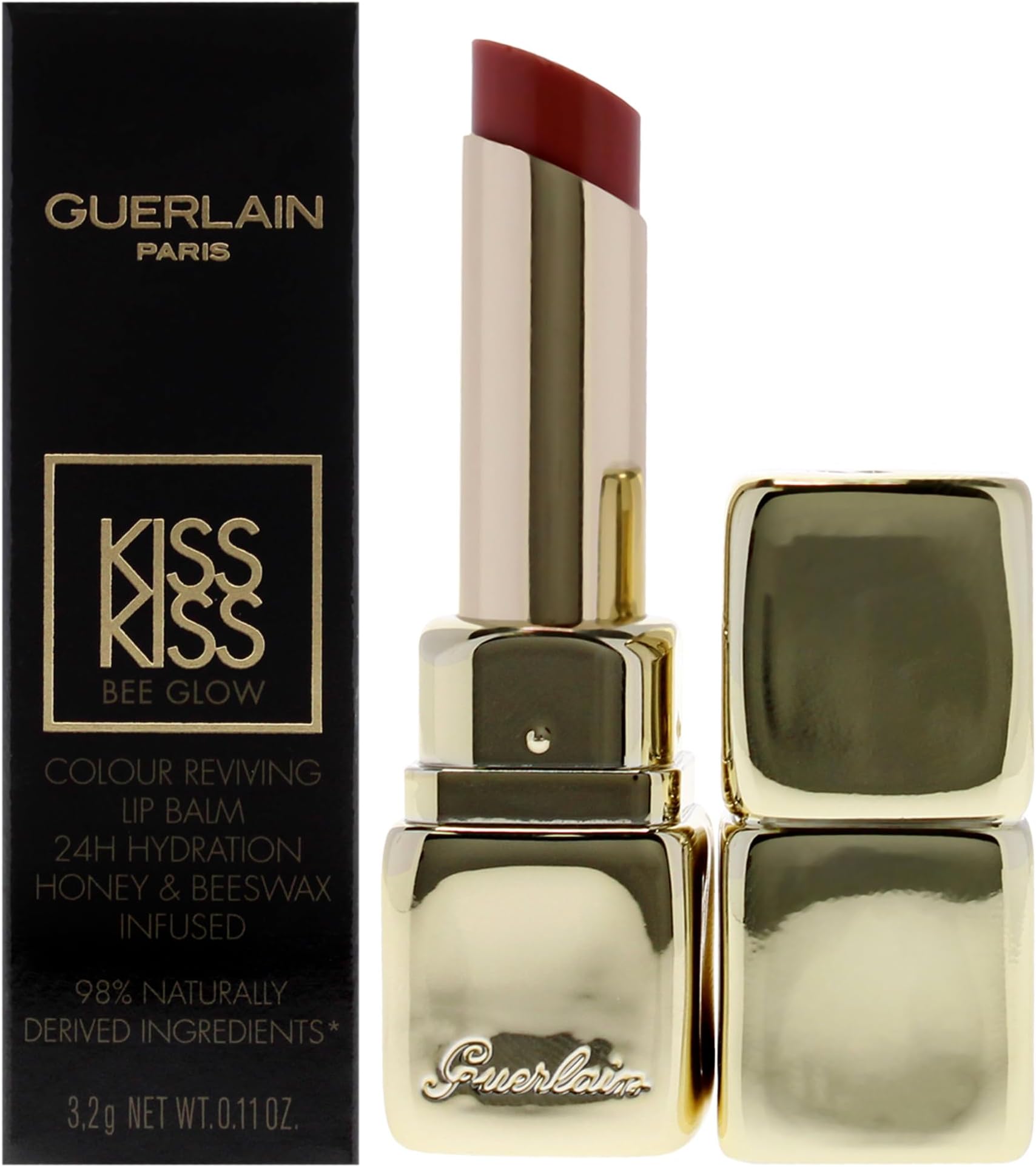 Kiss Kiss Bee Glow Lip Blam - 129 Blossom Glow for Women - 0.11 oz Lip Balm