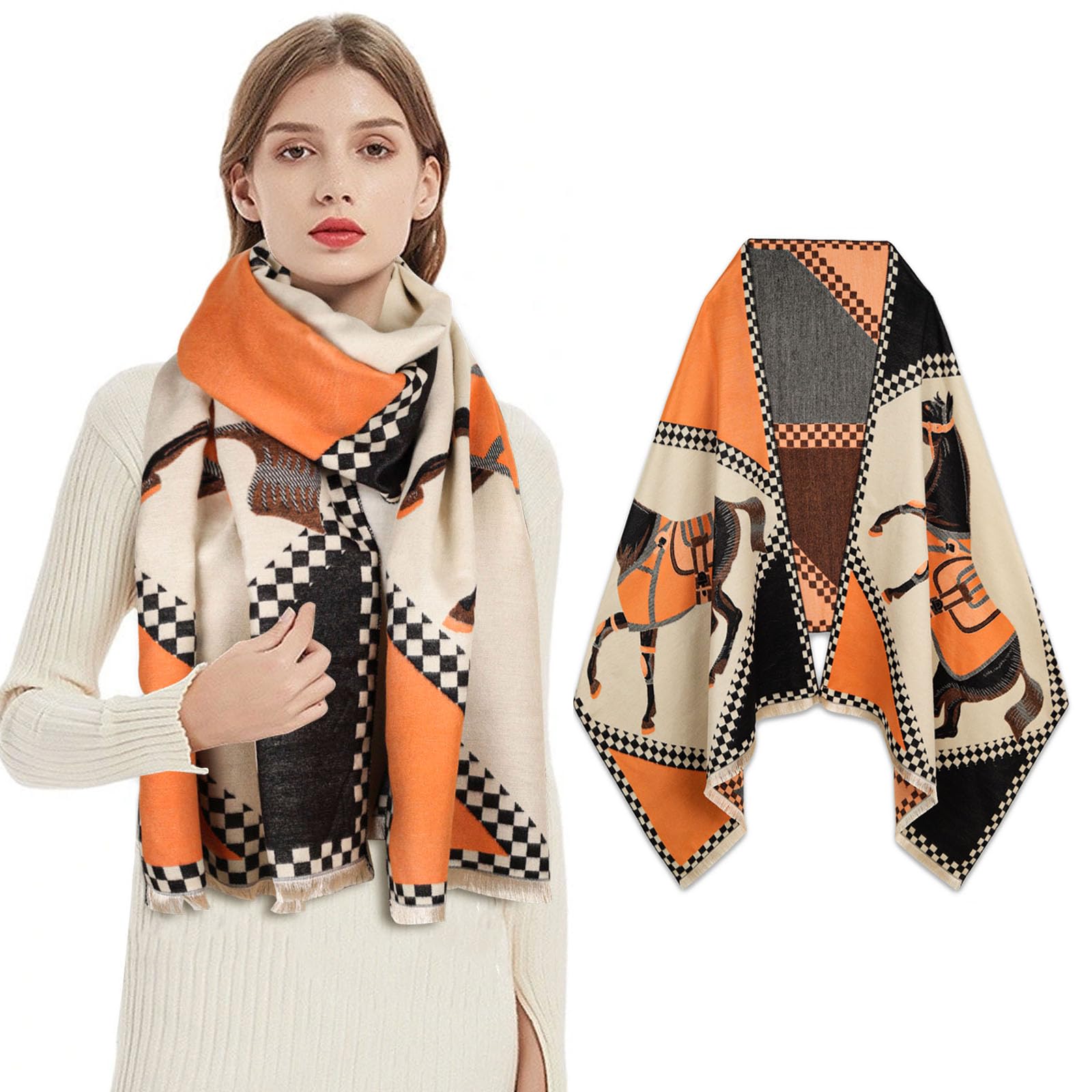 Wpamlrta Pashmina Scialle Wraps per abiti da sera da matrimonio