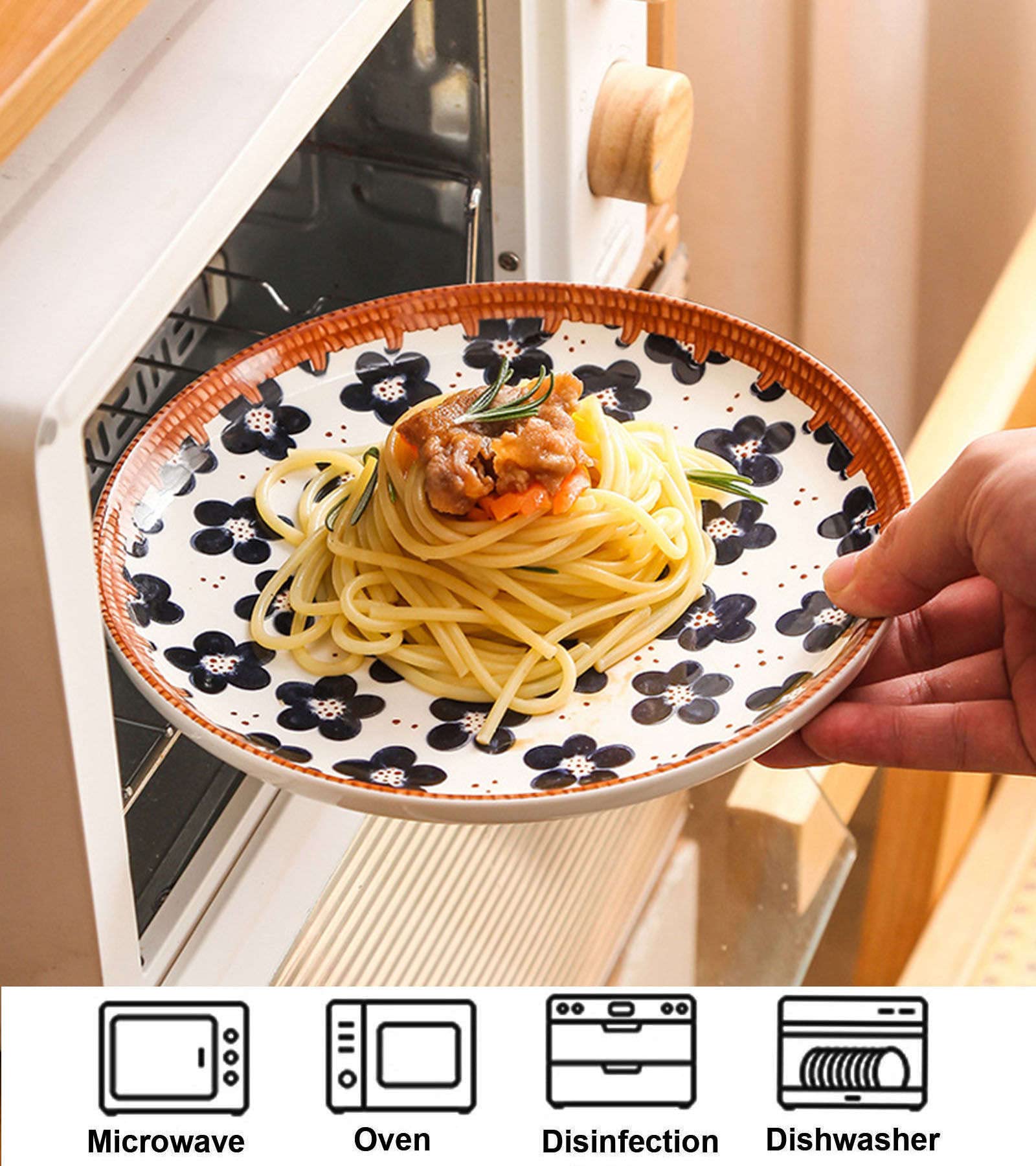 Assiettes, Assiettes à dîner divisées, assiette de contrôle du régime(10inc)