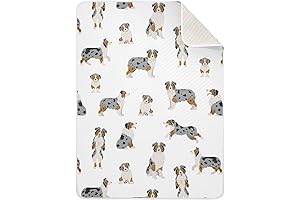 Australian Shepherd Dog Baby Blanket: Ultimate Comfort for Your Little Aussie Lover