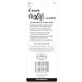 Pilot® FriXion® Ball Clicker Erasable Retractable Gel Pens, Pack of 3, Bold Point, 1.0 mm, Black Barrels, Black Ink – view 2