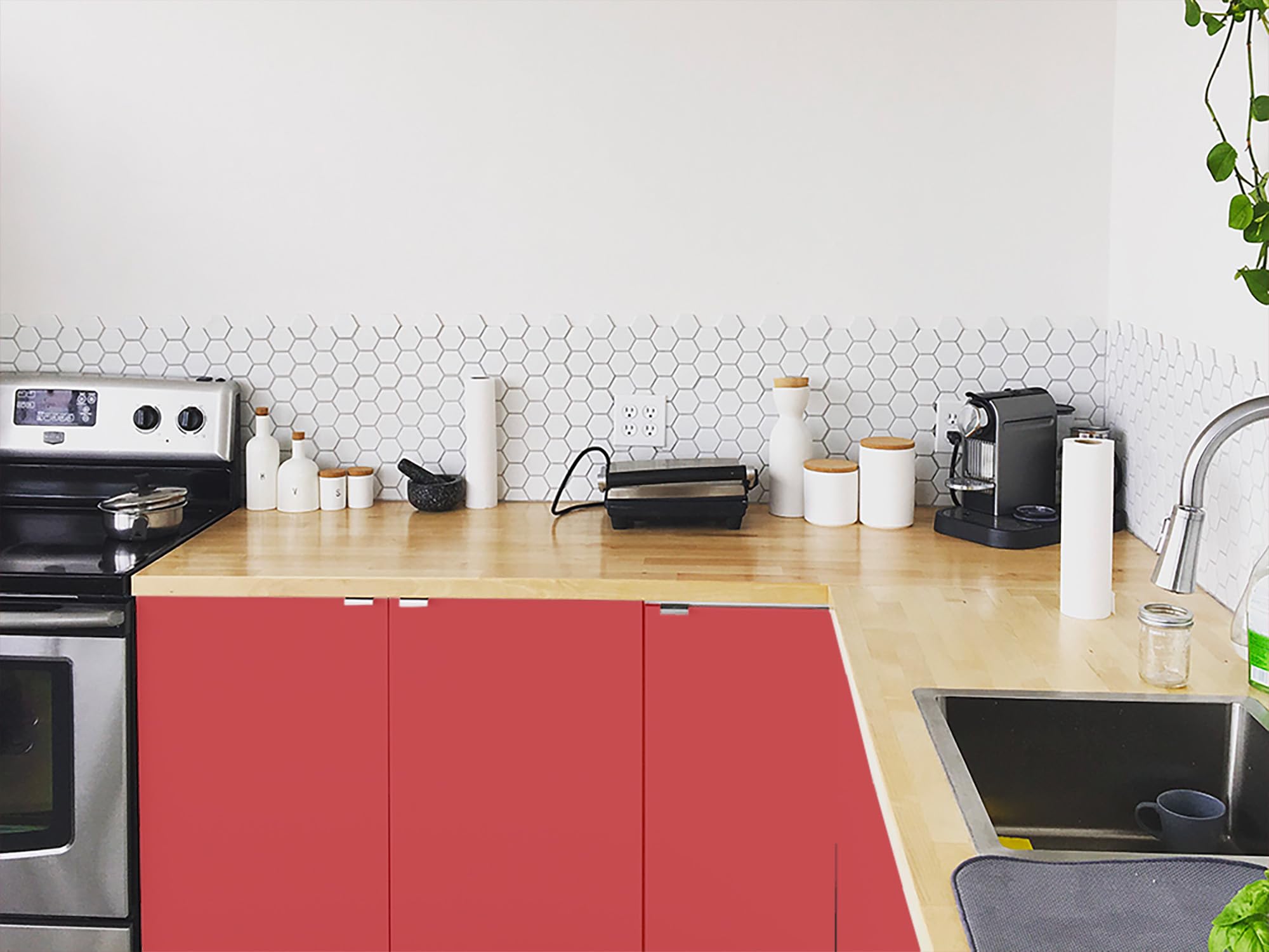 Pintura para muebles de cocina y baño a base de laca de poliuretano, aspecto satinado, Aqua PU Mono, 750 ml/7,5 m2.