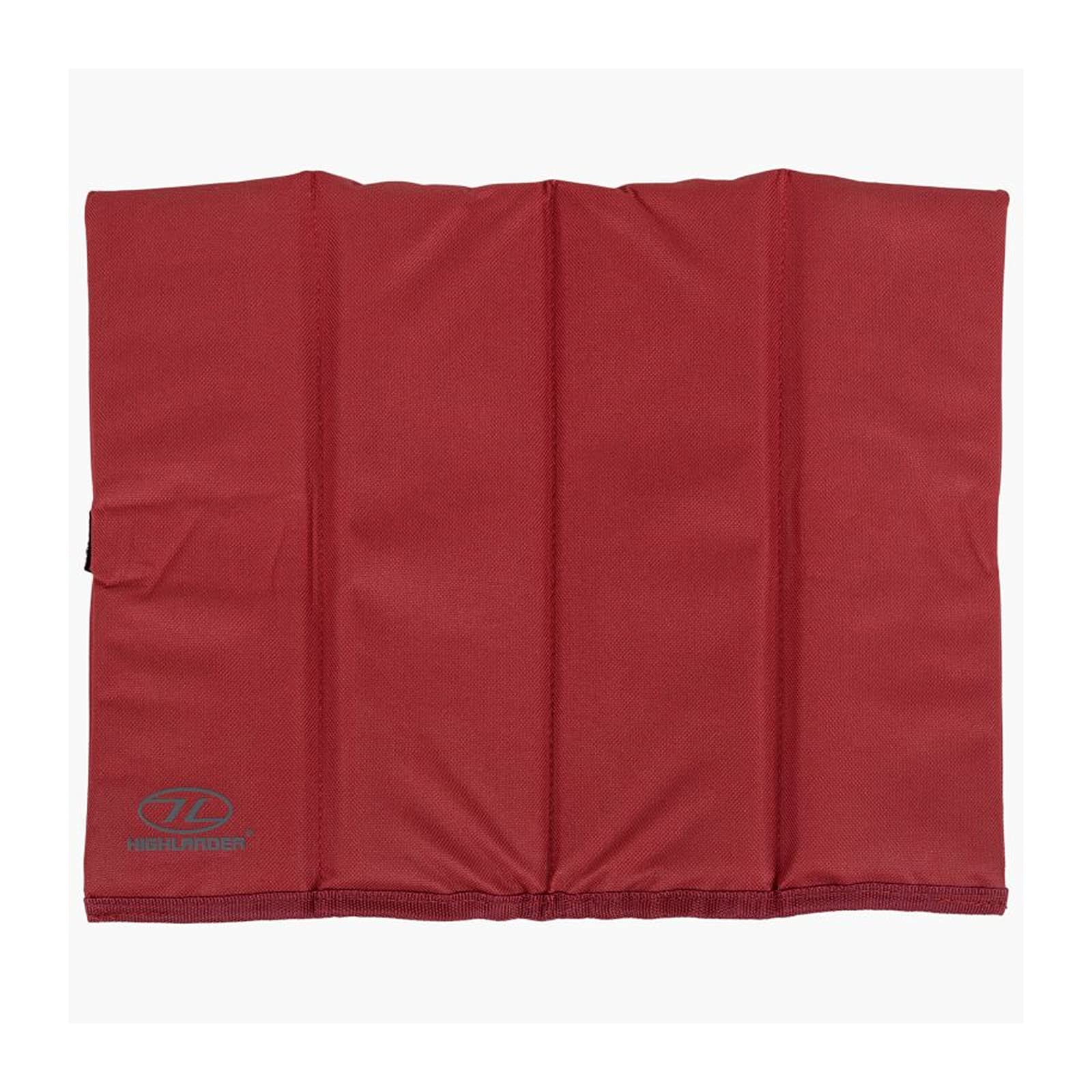 Highlander Folding Seat Mat, Red, One Size