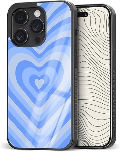 Love Hearts - Fundas de teléfono para niñas, estéticas para iPhone 5 6 7 8 11 12 13 14 Pro Max Plus Mini X, Samsung A02 A10 A13 A42 A51 A52 A53 A73