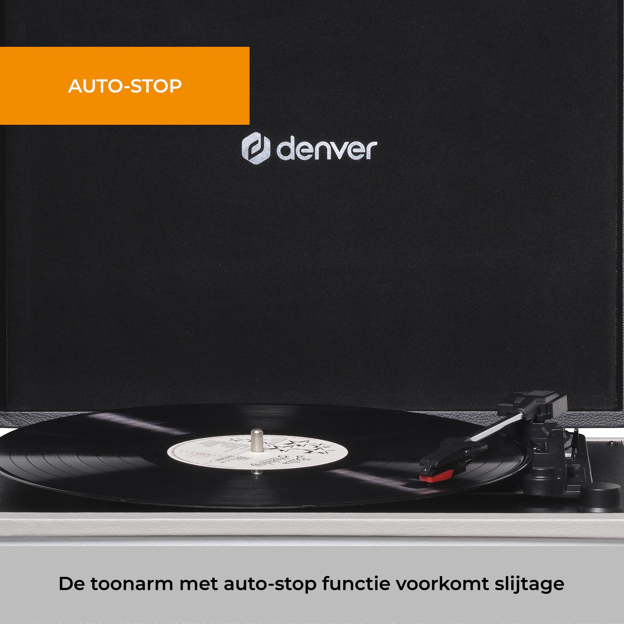 Denver VPR-250 Płyta audio Czarny, Szary