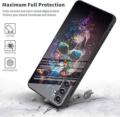Miniatura 340 de Funda para Samsung Galaxy A13 5G, cuerpo completo resistente de vidrio templado alto+TPU suave parachoques funda protectora para Galaxy A13 5G
