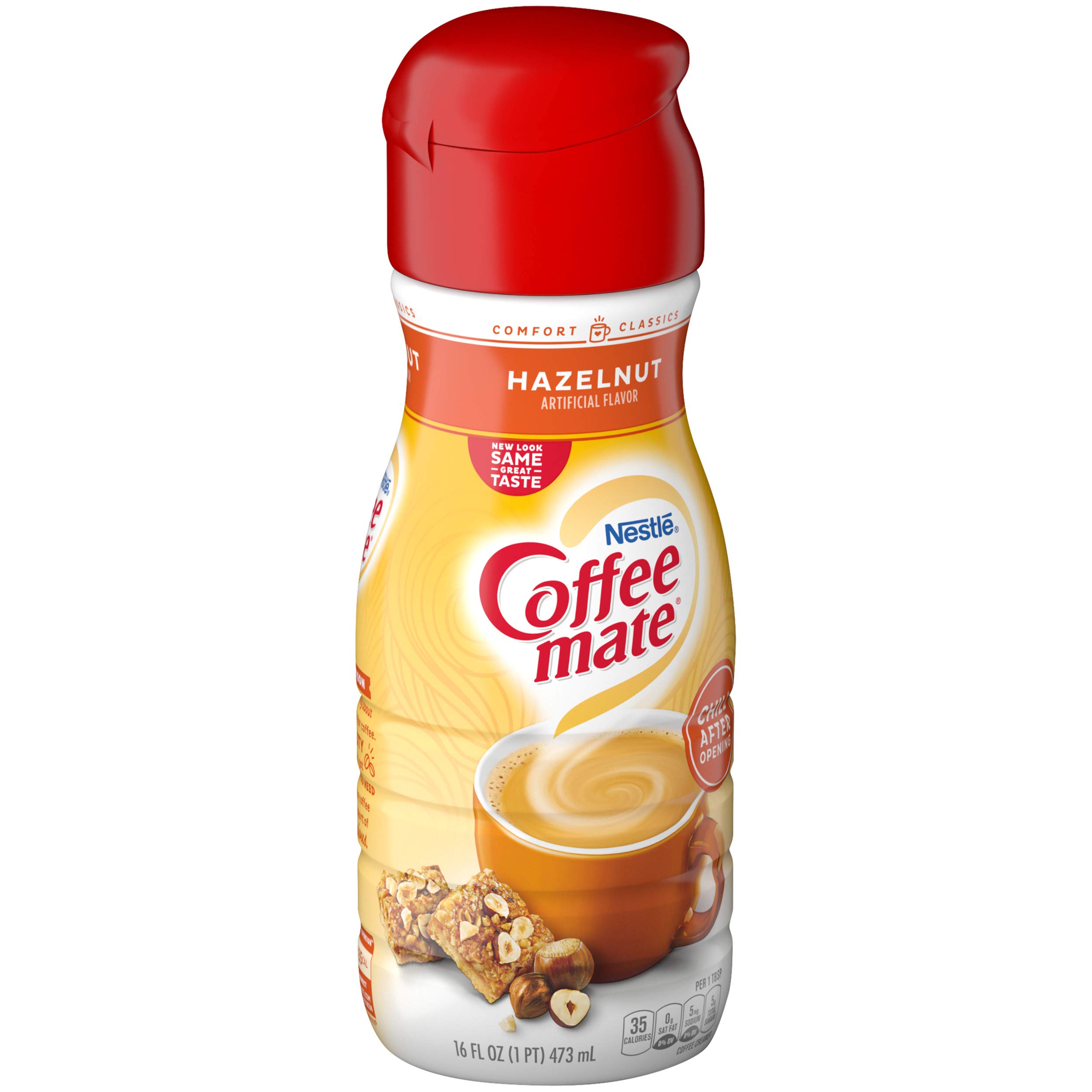Coffee Mate Liquid Creamer, Hazelnut, 16 oz., 6 CountB00EDJ2020