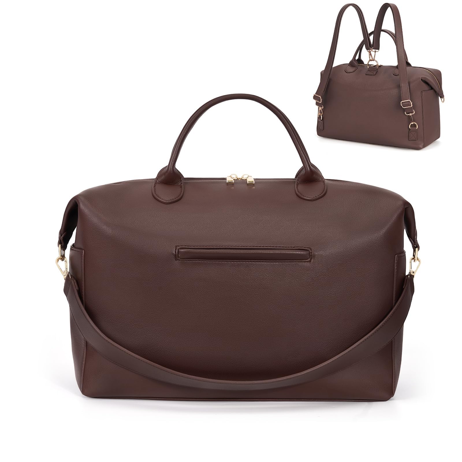 Windeltasche Tote Damen Rucksack Schultertasche vegan Leder