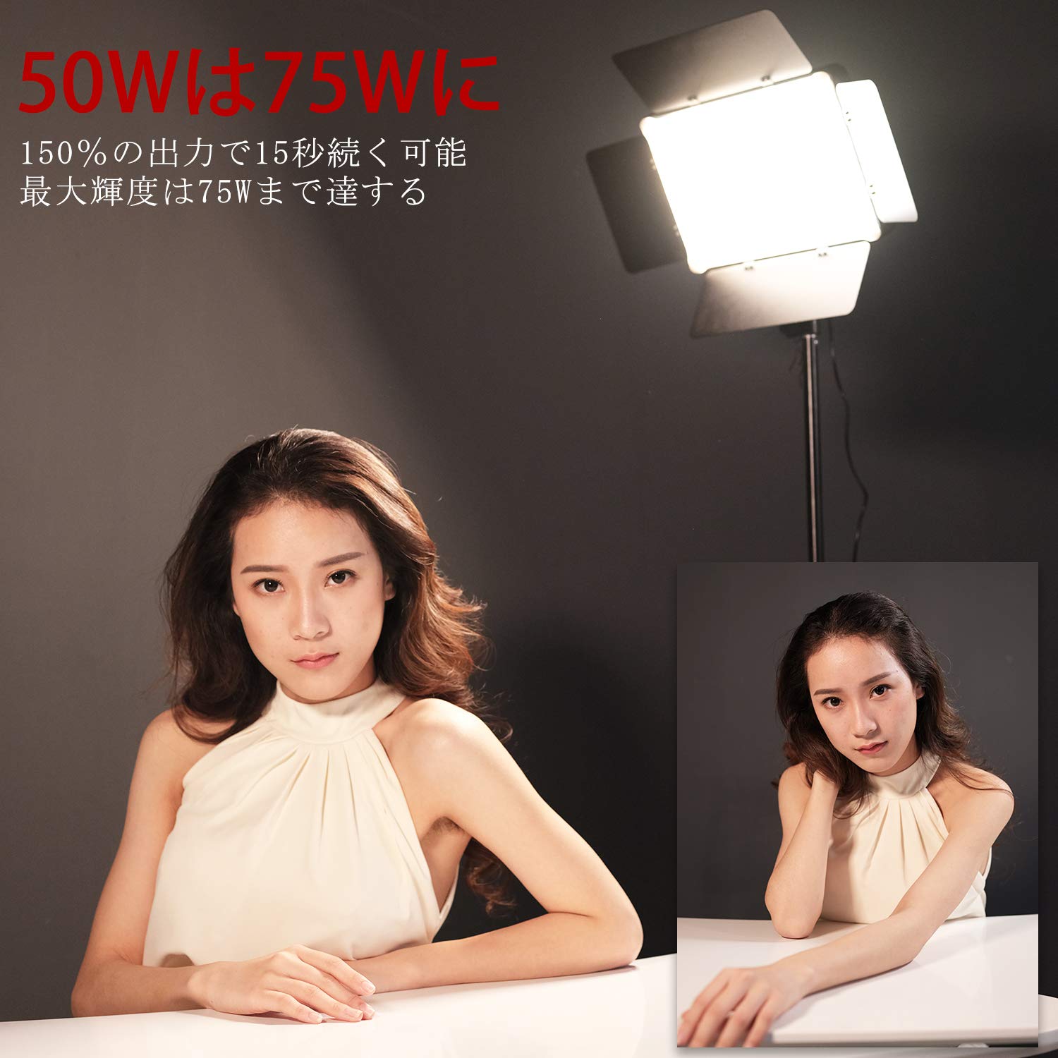 【2個】VILTROX VL-D640T 50W高輝度LEDビデオライト 2個】VILTROX VL-D640T 50W高輝度LEDビデオライト Amazon