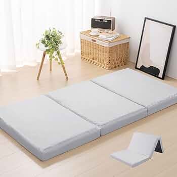 マットレス セミダブル 高反発三つ折極厚10cm 折りたたみ凸凹加工抗菌防臭加工 Amazon.co.jp: GOKUMIN 高反発 マットレス セミダブル 極厚10cm