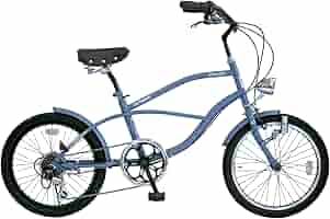 ビーチクルーザー 自転車 本体 グレーと青 71UL5os2JwL._AC_SY200_QL15_.jpg