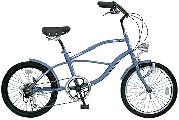 ビーチクルーザー20インチ Amazon | a.n.design works Beetle ブルーグレー 20インチ