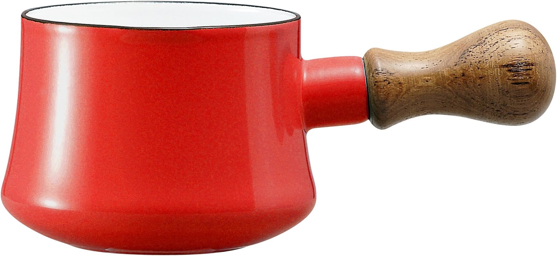 DANSK  834296 Koben Style Butter Warmer, Chile Red, 19.4 fl oz (550 ml), For Gas Stoves, Enameled
